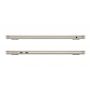 Apple MacBook Air 15 (2024), MRYR3, M3 (8C CPU, 10C GPU), 8 ГБ, 256 ГБ SSD, «Starlight»