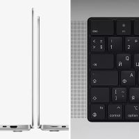 MacBook Pro 16" (M1 Max 10C CPU, 32C GPU, 2021) 32 ГБ, 2 ТБ SSD, серебристый
