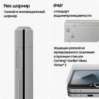 Samsung Galaxy Z Flip6, 512 ГБ, «Silver Shadow»