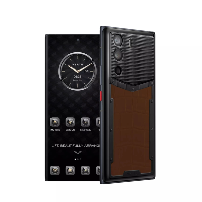 VERTU METAVERTU 5G Web3, 12Гб/512Гб, Кожа аллигатора, Коричневый
