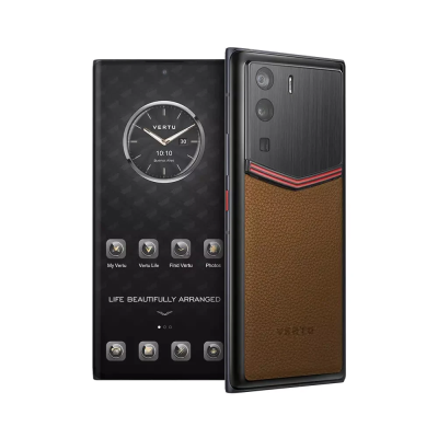 VERTU METAVERTU 5G Web3, 12Гб/512Гб, Безрамочный, Кожа телёнка, V-эмаль, Коричневый