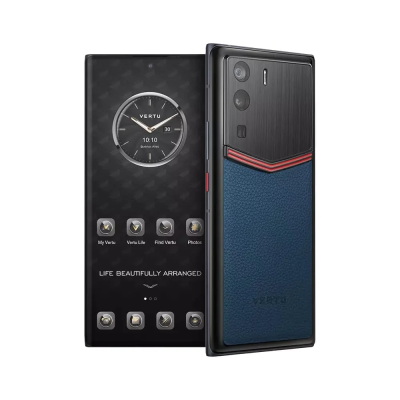 VERTU METAVERTU 5G Web3, 12Гб/512Гб, Безрамочный, Кожа телёнка, V-эмаль, Синий