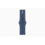 Apple Watch Series 10, GPS, 42mm, Aluminum Silver, Rubber Sport Band «Denim», S/M