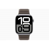 Apple Watch Series 10, GPS, 42mm, Aluminum Silver, Textile Magnetic Link «Dark Taupe»
