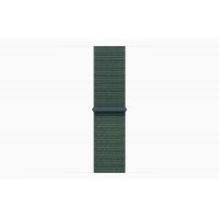 Apple Watch Series 10, GPS, 42mm, Aluminum Silver, Textile Sport Loop «Lake Green»