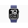 Apple Watch Series 10, GPS, 42mm, Aluminum Silver, Textile Sport Loop «Ultramarine»