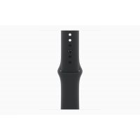 Apple Watch Series 10, GPS, 42mm, Aluminum Jet Black, Rubber Sport Band «Black», S/M