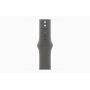 Apple Watch Series 10, GPS, 42mm, Aluminum Jet Black, Rubber Sport Band «Stone Gray», M/L