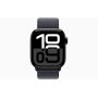 Apple Watch Series 10, GPS, 42mm, Aluminum Jet Black, Textile Sport Loop «Ink»