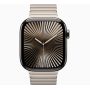 Apple Watch Series 10, GPS, 46mm, Titanium Natural, Stainless Steel Link Bracelet «Natural»