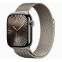 Apple Watch Series 10, GPS, 46mm, Titanium Natural, Stainless Steel Milanese Loop «Natural», S/M