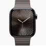 Apple Watch Series 10, GPS, 42mm, Titanium Slate, Stainless Steel Link Bracelet «Slate»