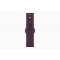 Apple Watch Series 10, GPS, 42mm, Aluminum Rose Gold, Rubber Sport Band «Plum», M/L