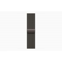 Apple Watch Series 10, GPS, 46mm, Titanium Slate, Stainless Steel Milanese Loop «Slate», M/L