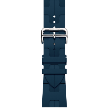 Apple Watch Hermes 12, 42mm, Silver, Kilim Single Tour Deployment Buckle, Bleu De Malte, MJMR4