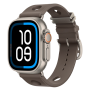 Apple Watch Hermes Ultra 4, 49mm, Natural Titanium, Scub’H Diving, Gris, MJMD4