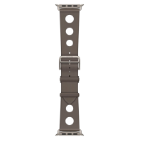 Apple Watch Hermes Ultra 4, 49mm, Natural Titanium, Scub’H Diving, Gris, MJMD4