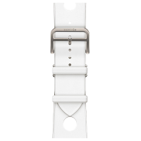 Apple Watch Hermes Ultra 4, 49mm, Natural Titanium, Scub’H Diving, Blanc