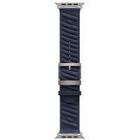 Apple Watch Hermes Ultra 4, 49mm, Natural Titanium, En Mer, Bleu Nuit, MLL14