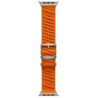 Apple Watch Hermes Ultra 4, 49mm, Natural Titanium, En Mer, Orange, ML6J4