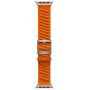 Apple Watch Hermes Ultra 4, 49mm, Natural Titanium, En Mer, Orange, ML6J4