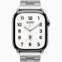 Apple Watch Hermes Series 10 42mm, MXJW3M, Silver Titanium, Grand H, Satiné, Medium