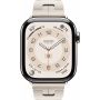 Apple Watch Hermes Series 10 46mm, MXJL3, Silver Titanium,  Kilim Single Tour, Béton