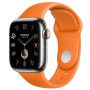 Apple Watch Hermes Series 9 41mm, классический кожаный ремешок розового цвета
