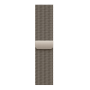 Apple Watch Series 11, 42mm, Gold Titanium Case, Natural Milanese Loop