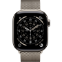 Apple Watch Series 11, 46mm, Natural Titanium Case, Natural Milanese Loop