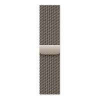 Apple Watch Series 11, 46mm, Natural Titanium Case, Natural Milanese Loop