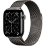 Apple Watch Series 11, 46mm, Slate Titanium Case, Slate Milanese Loop