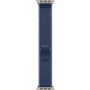 Apple Watch Ultra 3, 49mm, Natural Titanium, Trail Loop, Blue/Bright Blue - M/L