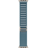 Apple Watch Ultra 3, 49mm, Natural Titanium, Alpine Loop, Light Blue - M