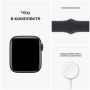 Apple Watch SE Gen 2 2024, 44mm, MRE93, Midnight, cпортивный ремешок цвета "Тёмная ночь" (M/L, 160–210 mm)