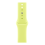 Apple Watch SE 3, GPS+Cellular, 44mm, Aluminum Midnight, Sport Band Neon Yellow, S/M