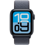 Apple Watch SE 3, GPS+Cellular, 40mm, Aluminum Midnight, Sport Loop Anchor Blue