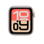 Apple Watch SE 3, GPS+Cellular, 44mm, Aluminum Starlight, Sport Band Light Blush, S/M