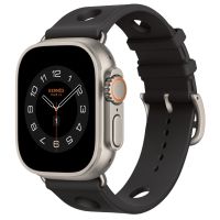 Apple Watch Ultra 2 Hermès, Natural Titanium, Noir Scub’H Diving