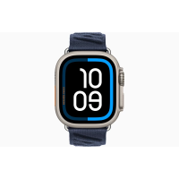 Apple Watch Ultra 2 Hermès, Natural Titanium, Hermès Bleu Nuit En Mer