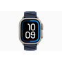 Apple Watch Ultra 2 Hermès, Natural Titanium, Hermès Bleu Nuit En Mer