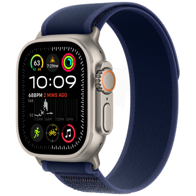 Apple Watch Ultra 2 (2024) GPS + Cellular, 49 мм, Natural, Alpine Loop «Navy», L