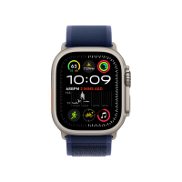 Apple Watch Ultra 2 (2024) GPS + Cellular, 49 мм, Natural, Alpine Loop «Navy», L