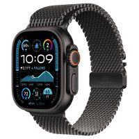 Apple Watch Ultra 2 (2024) GPS + Cellular, 49 мм, Black, Titanium Milanese Loop «Black», L