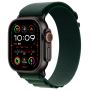 Apple Watch Ultra 2 (2024) GPS + Cellular, 49 мм, Black, Alpine Loop «Dark Green», S