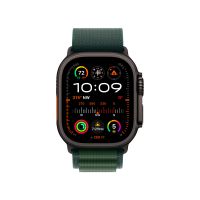 Apple Watch Ultra 2 (2024) GPS + Cellular, 49 мм, Black, Alpine Loop «Dark Green», S