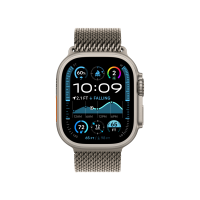 Apple Watch Ultra 2 (2024) GPS + Cellular, 49 мм, Natural, Titanium Milanese Loop «Natural», M