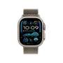 Apple Watch Ultra 2 (2024) GPS + Cellular, 49 мм, Natural, Titanium Milanese Loop «Natural», M