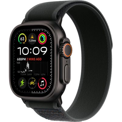 Apple Watch Ultra 2 (2024) GPS + Cellular, 49 мм, Black, Trail Loop «Black», M/L