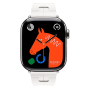 Apple Watch Hermes 11, 46mm, Silver, Kilim Single Tour Deployment Buckle, Blanc